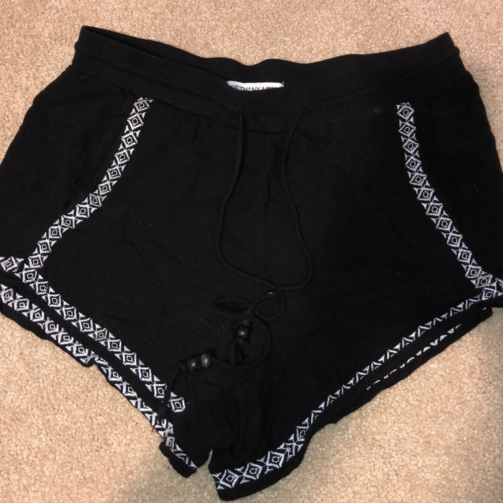 High waisted flowy shorts